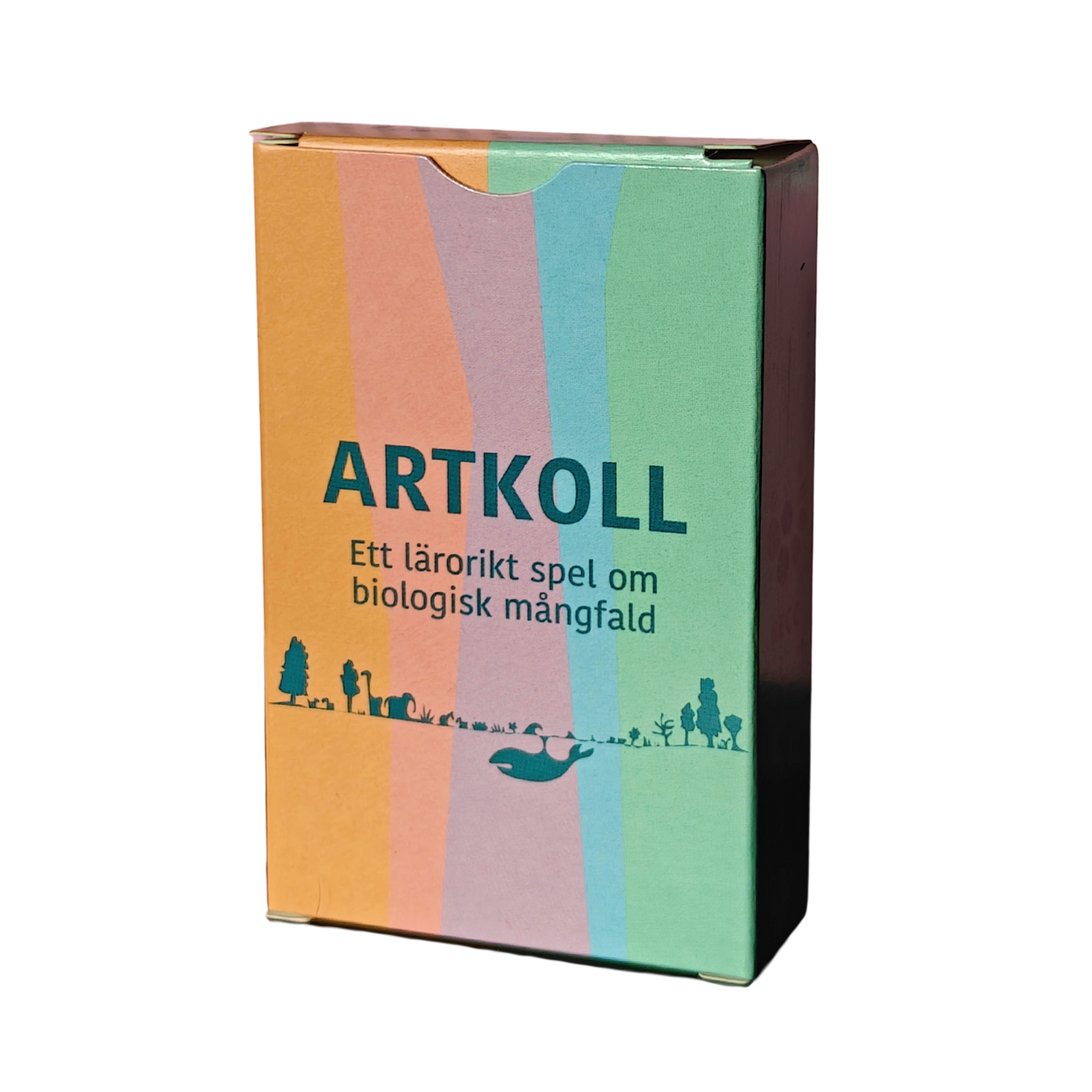Spelask kortspelet Artkoll ett lärorikt spel om biologisk mångfald
