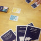 The card game Climate Call Teacher’s Kit – Climate impacts of flying, train ride, festival visit, soplar panels, new laptop, and mixed diet – 5 games for classroom use
