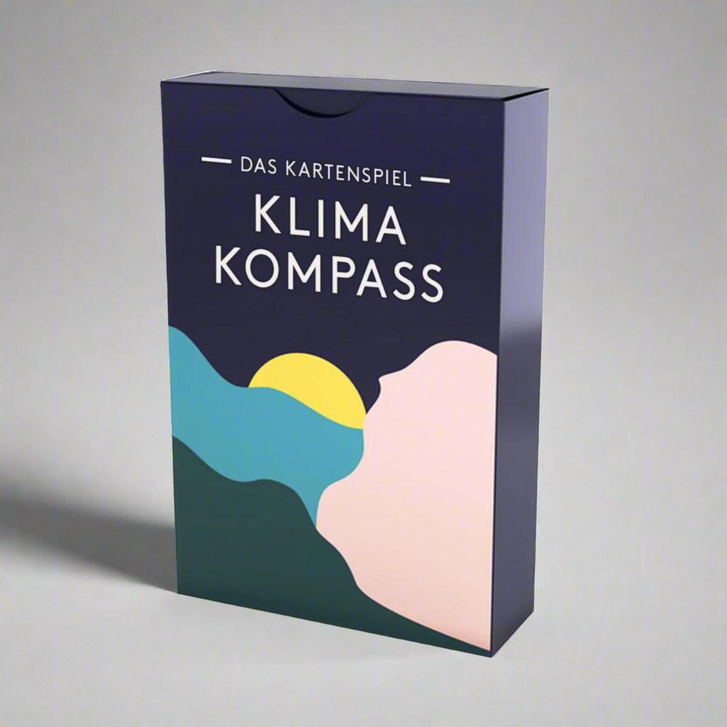 Kartenspiel Klimakompass Lehrkräfte-Set, Schulkit – 5 Spiele für den Unterricht, Klassenzimmer-Set, Klima Nachhaltigkeit
